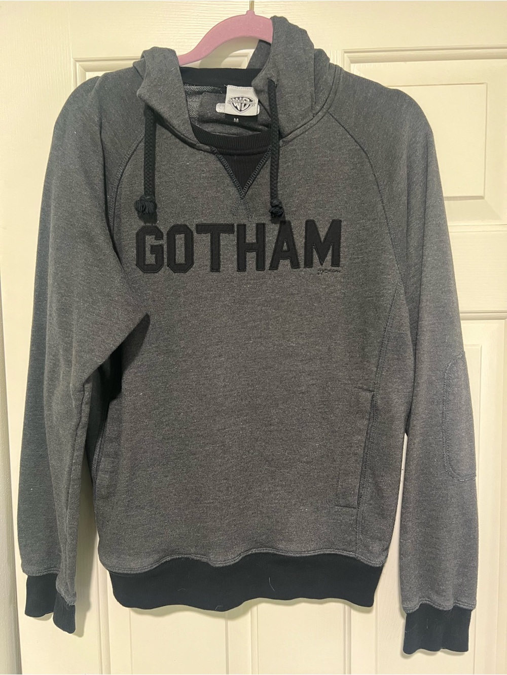 Warner Bros Studios Gotham Womens grey hoodie - Small
